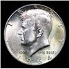 Image 2 : 1964-d Kennedy Half Dollar 50c Grades GEM Unc