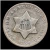 Image 2 : 1851 Three Cent Silver 3cs Grades vf++