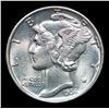 Image 2 : 1936-p Mercury Dime 10c Grades GEM+ FSB