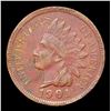 Image 2 : 1901 Indian Cent 1c Grades AU, Almost Unc