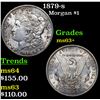 Image 1 : 1879-s Morgan Dollar $1 Grades Select+ Unc