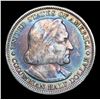 Image 2 : 1893 Columbian Old Commem Half Dollar 50c Grades xf+