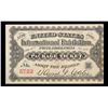 Image 2 : 1867 US International Exhibition Package Ticket No. 5722 Grades Select CU