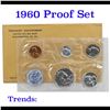 Image 1 : 1960 United States Mint Proof Set In Original Envelope