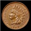 Image 2 : 1908 Indian Cent 1c Grades Choice AU/BU Slider