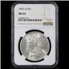 Image 2 : NGC 1902-o Morgan Dollar 1 Graded ms65 By NGC