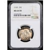 Image 2 : ***Auction Highlight*** NGC 1930-p Standing Liberty Quarter 25c Graded ms64 FH By NGC (fc)