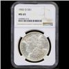 Image 2 : NGC 1902-o Morgan Dollar 1 Graded ms65 by NGC