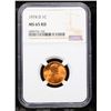 Image 2 : NGC 1974-d Lincoln Cent 1c Graded ms65 rd By NGC