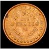 Image 2 : 1863 Army And Navy Civil War Token F-226/321a R-4 1c Grades Select+ Unc BN