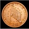 Image 2 : 1863 The Flag Civil War Token F-207/410a 1c Grades Select Unc BN