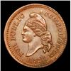 Image 2 : 1863 US Copper Civil War Token F-37/434a 1c Grades Choice Unc BN