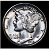 Image 2 : ***Auction Highlight*** 1936-d Mercury Dime Near Top POP! 10c Graded ms67+ FSB By SEGS (fc)