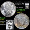 Image 1 : 1904-o Vam 4B Fishook Morgan Dollar R-6 $1 Graded ms64+ By SEGS