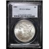 Image 2 : PCGS 1884-p Morgan Dollar $1 Graded ms64 By PCGS