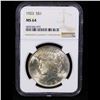 Image 2 : NGC 1923-p Peace Dollar $1 Graded ms64 By NGC