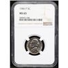 Image 2 : NGC 1986-p Jefferson Nickel 5c Graded ms65 By NGC