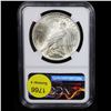 Image 3 : NGC 1923-p Peace Dollar $1 Graded ms63 By NGC
