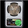 Image 3 : NGC 1880-s Morgan Dollar $1 Graded ms64 By NGC