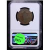 Image 3 : NGC 1786 New Jersey Beam Straight Colonial Cent 1c Graded ag3 By NGC