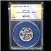 Image 2 : ANACS 1960-p Washington Quarter FS-901 Type B Rev 25c Graded ms65 By ANACS