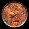 Image 2 : 1907 Indian Cent 1c Graded ms64 rb By SEGS