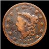 Image 2 : 1817 13 Stars Coronet Head Large Cent 1c Grades vg+