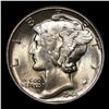 Image 2 : 1944-p Mercury Dime 10c Grades GEM+ Unc