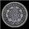 Image 3 : 1850-p Seated Liberty Dime 10c Grades vf, very fine