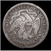 Image 3 : 1877-p Seated Liberty Quarter 25c Grades vf+
