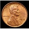 Image 2 : 1919-p Lincoln Cent 1c Grades GEM+ Unc RB
