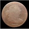 Image 2 : 1802 Draped Bust Large Cent 1c Grades g, good