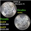 Image 1 : 1921-p Morgan Dollar $1 Grades Choice Unc