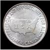 Image 3 : 1952-p Wash/Car Old Commem Half Dollar 50c Grades Select+ Unc