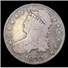 Image 2 : 1822 Capped Bust Half Dollar 50c Grades f, fine