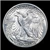Image 3 : 1946-d Walking Liberty Half Dollar 50c Grades Select Unc.