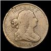 Image 2 : 1804 Plain 4, No Stems Draped Bust Half Cent 1/2c Grades f details
