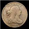 Image 2 : 1804 Plain 4, No Stems Draped Bust Half Cent 1/2c Grades f details