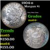 Image 1 : 1904-o Morgan Dollar $1 Grades Choice+ Unc