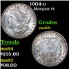 Image 1 : 1904-o Morgan Dollar $1 Grades Select+ Unc