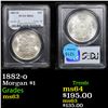 Image 1 : PCGS 1882-o Morgan Dollar $1 Graded ms63 By PCGS