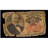 Image 2 : 1870's US Fractional Currency 25c Fifth Issue fr-1308 Long Key Robert Walker Secretary of the Treasu