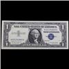 Image 2 : 2x Consecutive Serial Number 1957B $1 Blue Seal Silver Certificate  Grades Gem CU