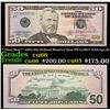 Image 1 : **Star Note** 2004 $50 Federal Reserve Note FR-2128G* (Chicago,IL) Grades Gem+ CU