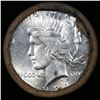 Image 2 : ***Auction Highlight*** Solid Uncirculated Peace silver dollar roll 1924 & P Ends, 20 coins (fc)
