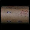 Image 6 : ***Auction Highlight*** Solid Uncirculated Peace silver dollar roll 1924 & P Ends, 20 coins (fc)