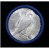 Image 3 : ***Auction Highlight*** AU/BU Slider Bank Of America Peace $1 Roll 1925 & P Ends Virtually UNC (fc)