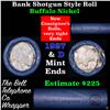 Image 1 : Buffalo Nickel Shotgun Roll in Old Bank Style 'Bell Telephone'  Wrapper 1927 & D Mint Ends