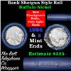 Image 1 : Buffalo Nickel Shotgun Roll in Old Bank Style 'Bell Telephone'  Wrapper 1924 & S Mint Ends