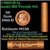 Image 1 : Shotgun Lincoln 1c roll, 1960-d 50 pcs Brandt Wrapper